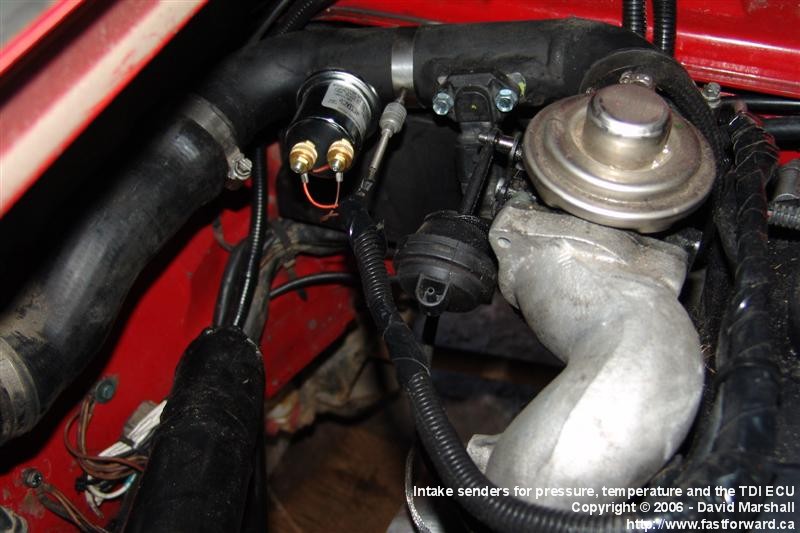 Intake senders