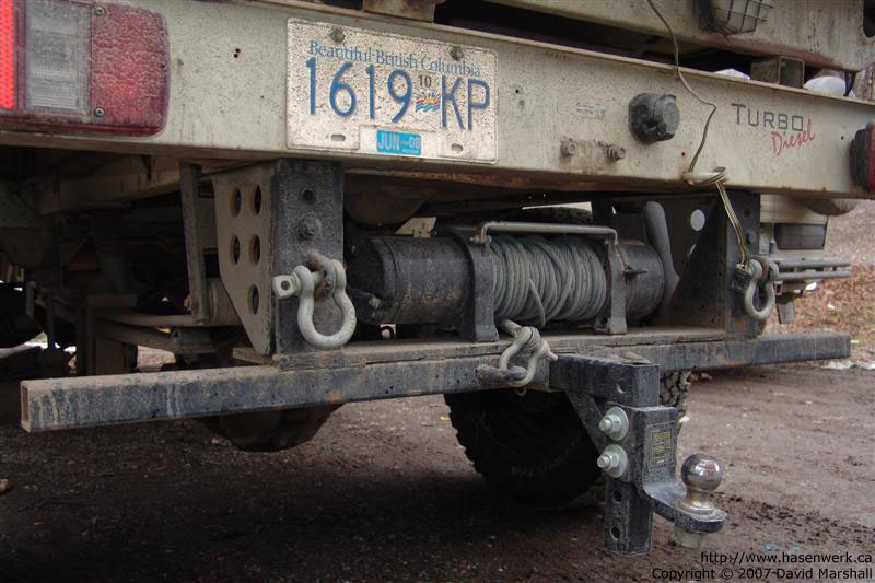 Rear bumper