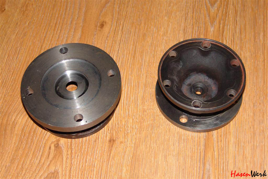 Pinion to CV flange adapters