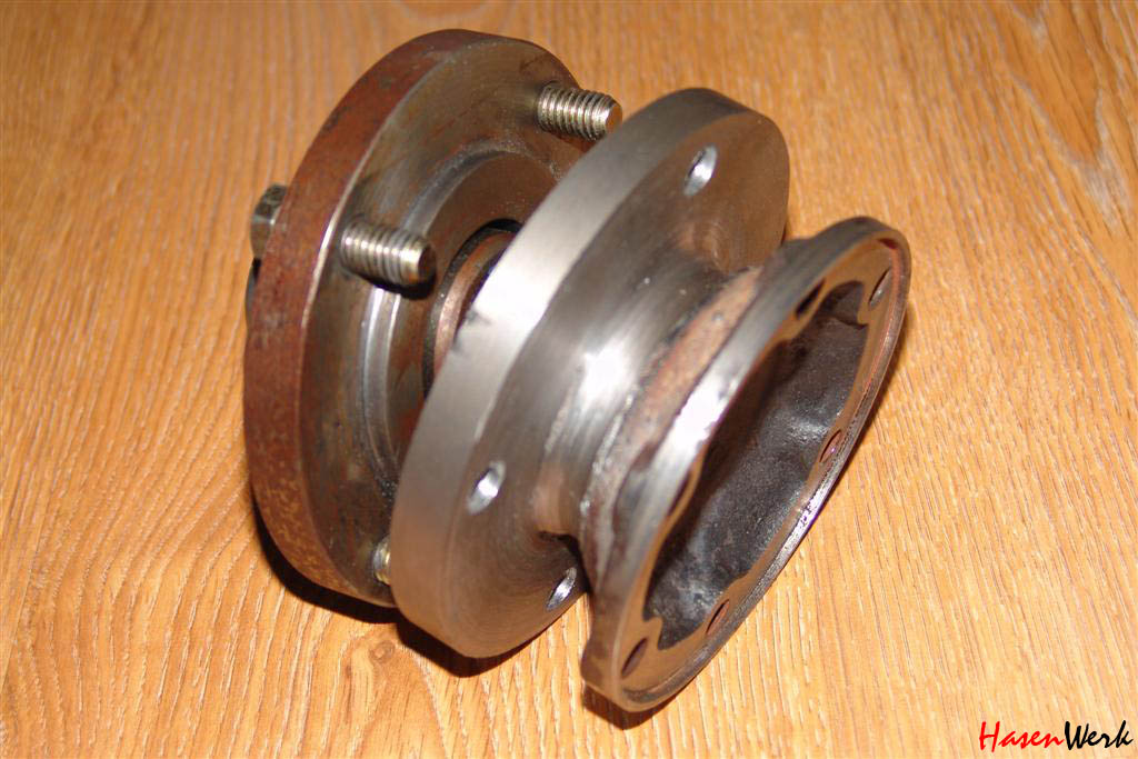 Pinion to CV flange adapter