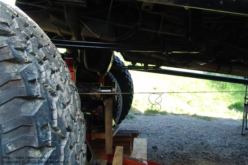 Pinion angle
